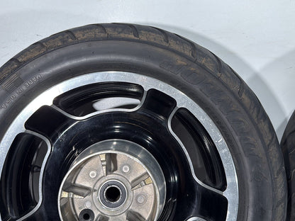 2010 Harley Street Glide Touring FLHX OEM Front & Rear Wheel Rim Tire