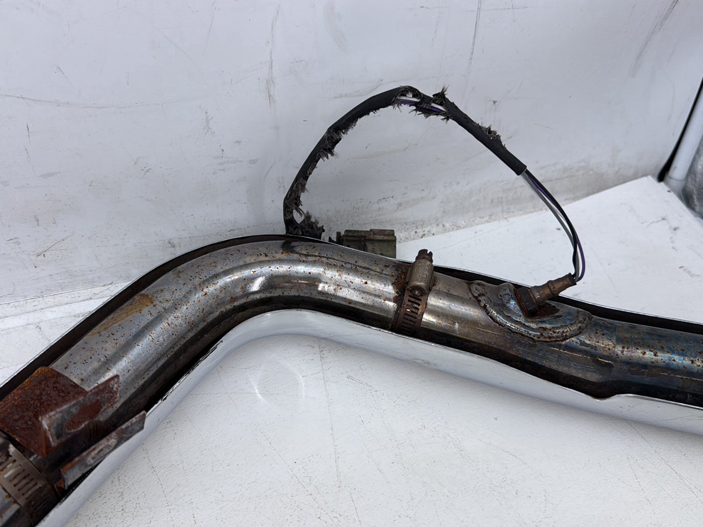 2012 Harley Dyna Super Glide Custom FXDCI OEM Exhaust System Header Pipe