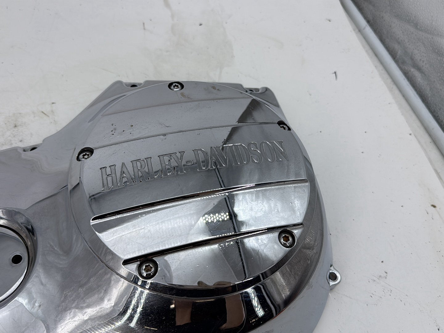 2002 Harley Heritage Softail Classic FLSTC OEM Outer Primary Clutch Cover