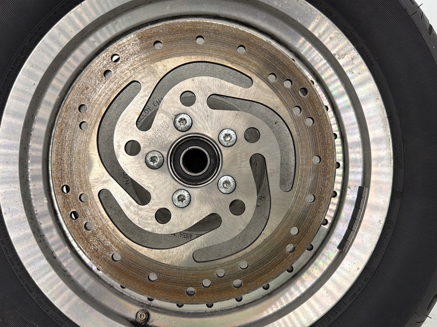 2006 Harley Sportster XL883C 883 Custom OEM Rear Wheel Rim Tire