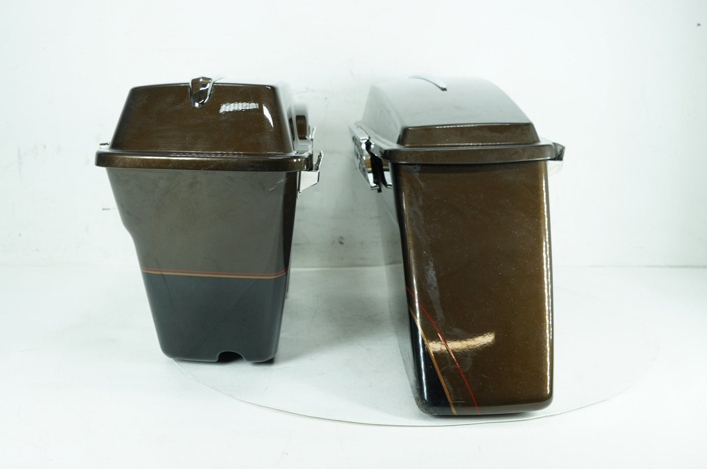 2008 - 2016 Harley-Davidson Touring Electra Ultra Left Right Saddlebags Luggage NOKey 90752-93