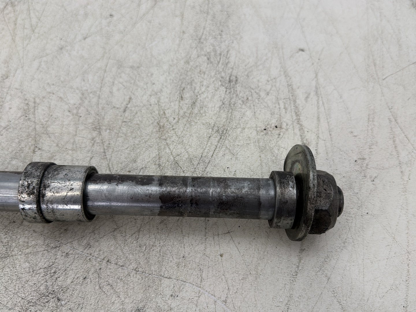 2007 Harley Touring FLHTC Electra Glide Classic OEM Rear Wheel Axle Bolt Shaft