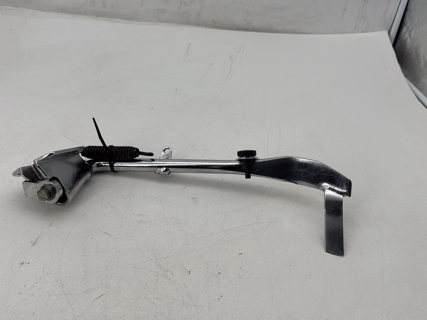 2007 Harley Touring FLHTP Electra Glide Police OEM Left Side Jiffy Kick Stand & Spring