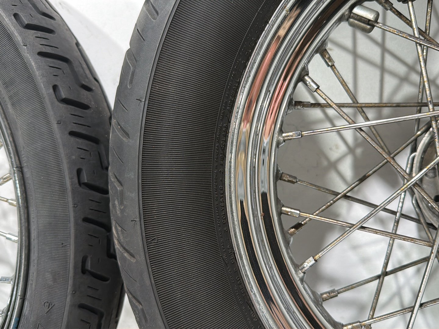 2005 Harley Sportster 1200 Roadster XL1200R OEM Front Rear Wheel Rim Tire Spoked