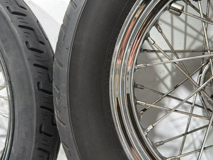 2005 Harley Sportster 1200 Roadster XL1200R OEM Front Rear Wheel Rim Tire Spoked