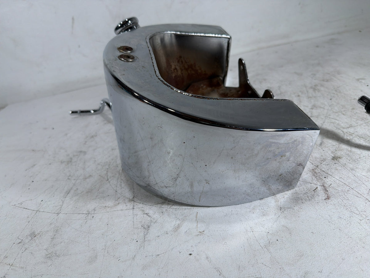 2001 Harley Fat Boy Softail FLSTFI OEM Oil Tank Reservoir Bottle Canister & Dipstick
