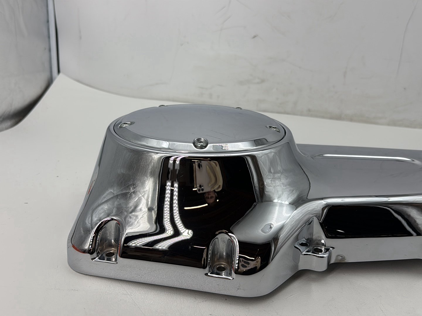 2008 Harley Softail Deluxe Outer Primary Clutch Cover SCRATCHED
