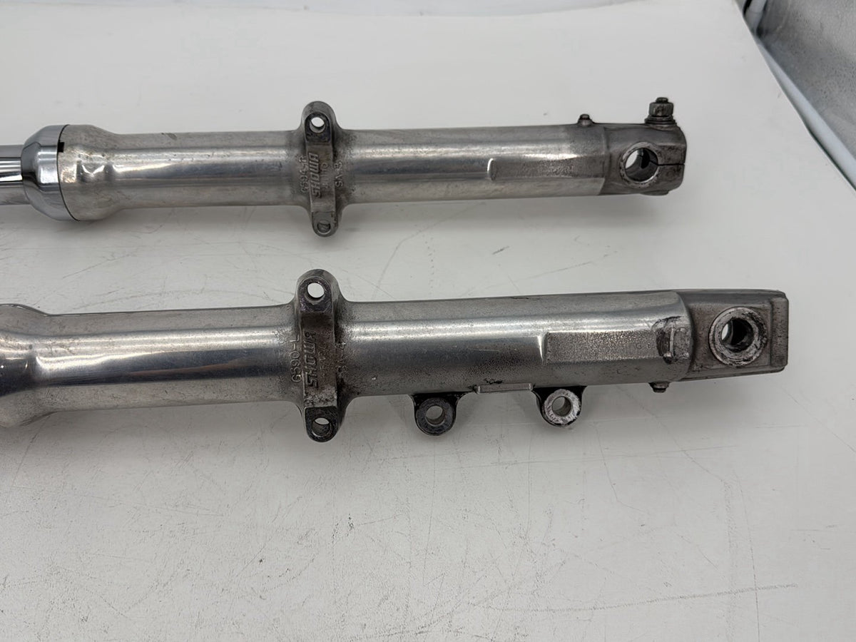 2005 Harley Sportster XL883C 883 Front Triple Tree Set &amp; LH RH Fork Legs Sliders