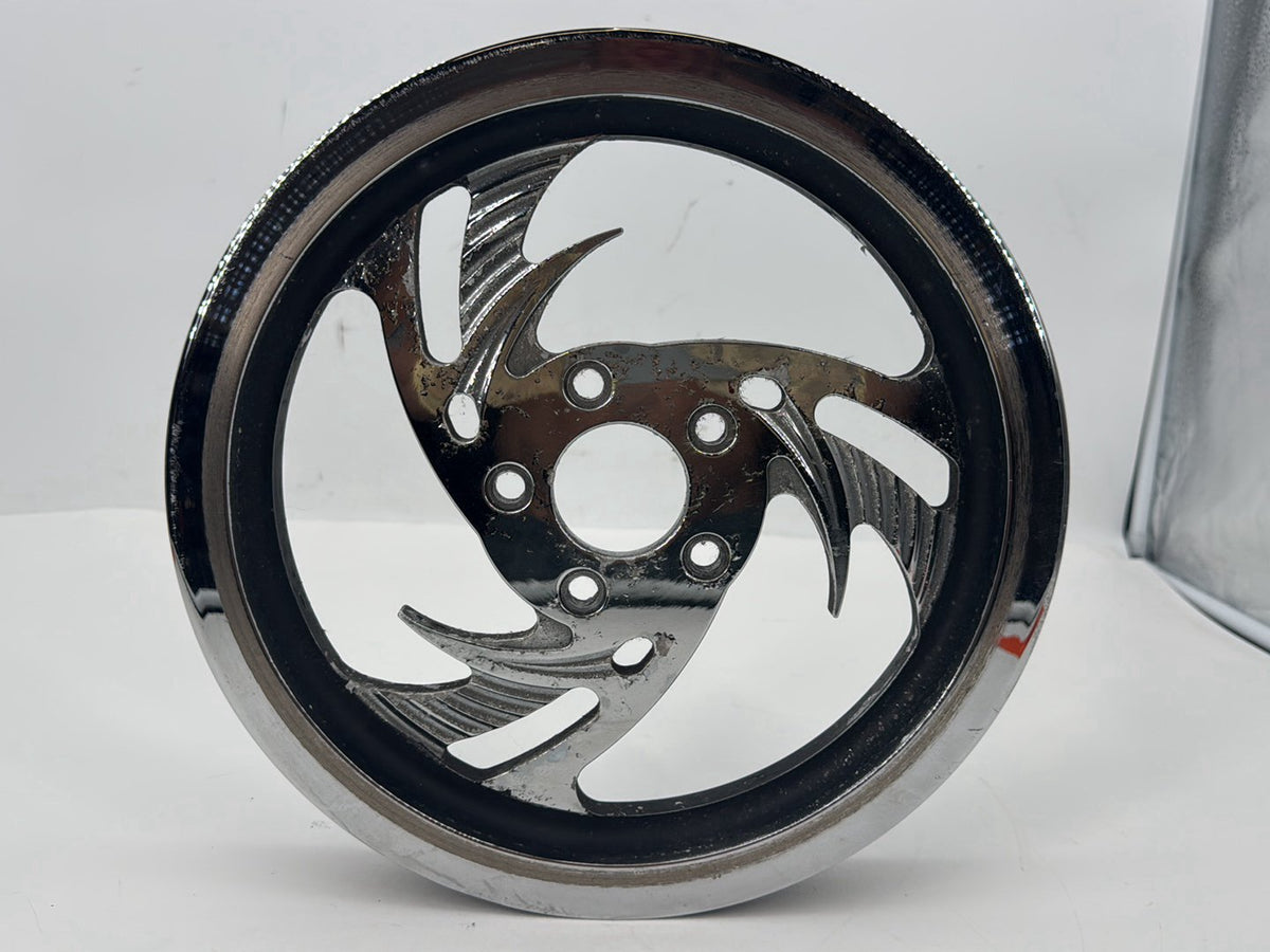 99 Harley Dyna Low Rider Rear Driver Pulley Sprocket Aftermarket Chrome 70T 1.5"