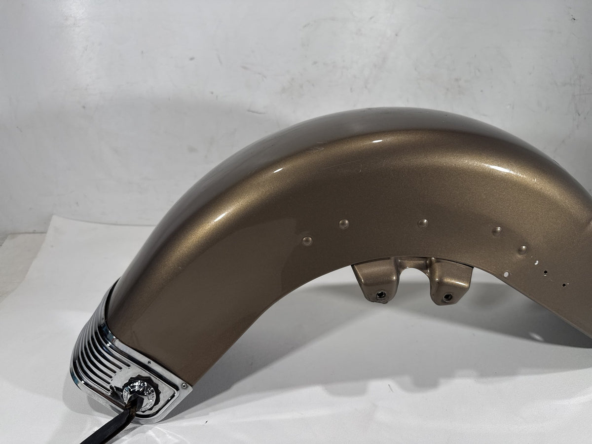 2004 Harley Road King Touring Classic Front Wheel Fender Shell Panel DENTED BENT