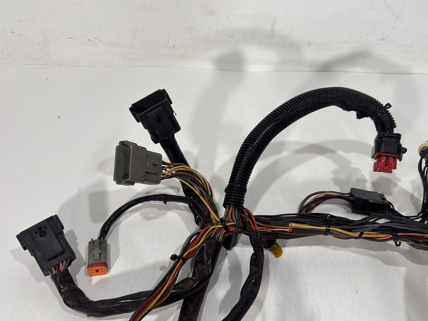 2003 Harley Electra Glide Touring Ultra FLHTCUI OEM Front Sub Wiring Harness Loom Interconnect