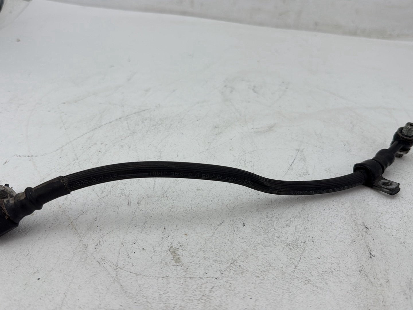 2006 Harley Dyna FXDWGI Wide Glide OEM Rear Brake Hose Line Pipe