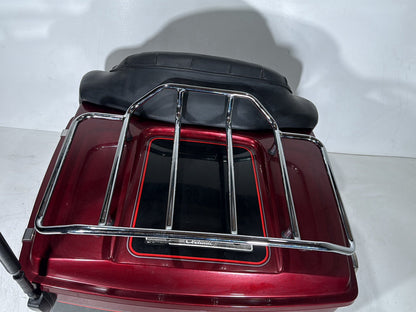 1999 - 2006 Harley-Davidson Touring Electra Glide Classic Pass Backrest Tour Pak Luggage NOKey