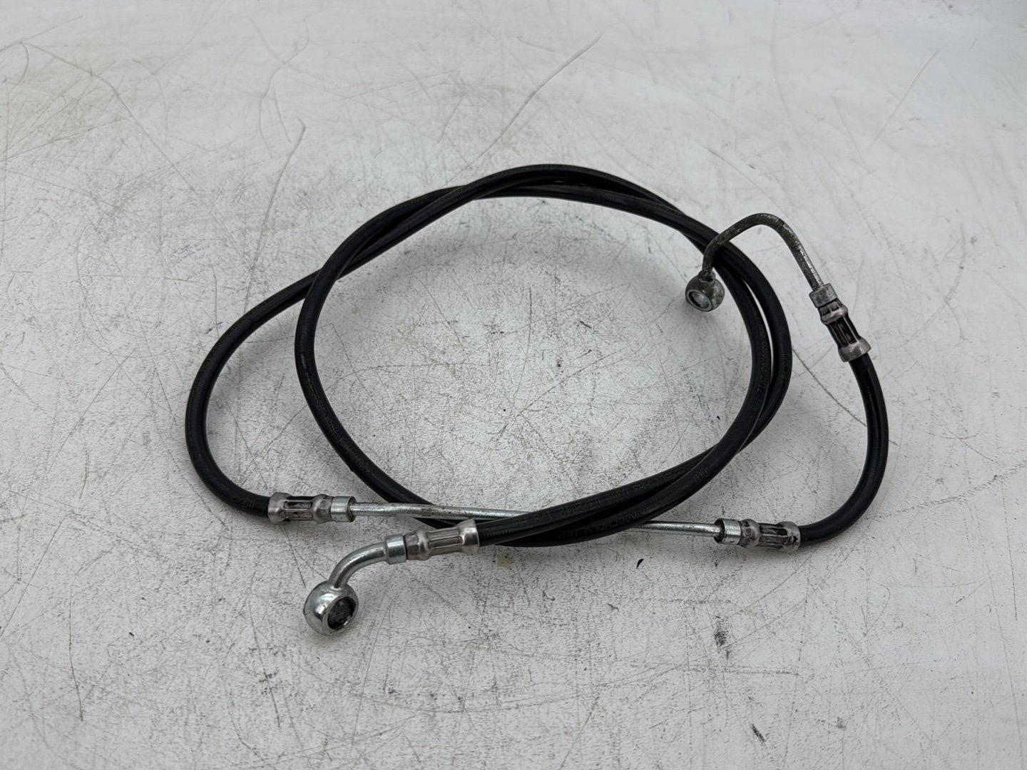 2012 Harley Road Glide Touring FLTRX Custom OEM Front Brake Hose Line Pipe ABS