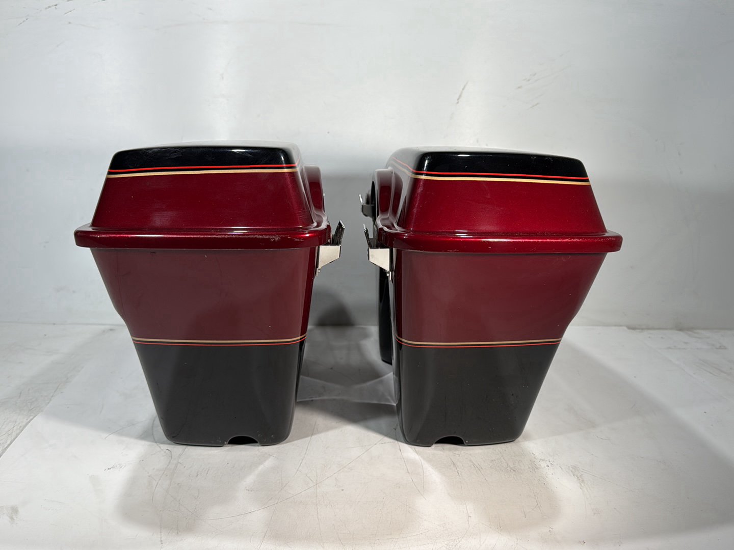 1995 Harley Touring FLHTCI Electra Glide Classic OEM Left Right Saddlebags Luggage NOKey