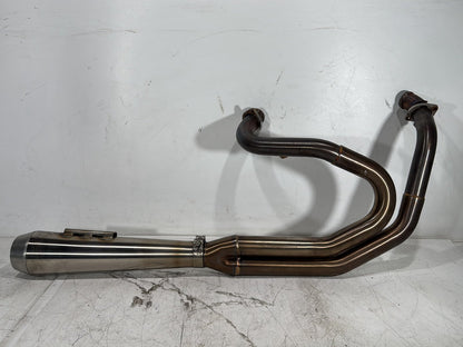 2004 Harley Dyna Super Glide FXDI OEM Exhaust Header Pipes Muffler