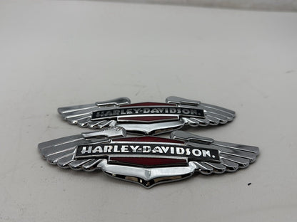 2008 Harley Softail Deluxe FLSTN OEM Fuel Tank Badges Trim Logo Sticker