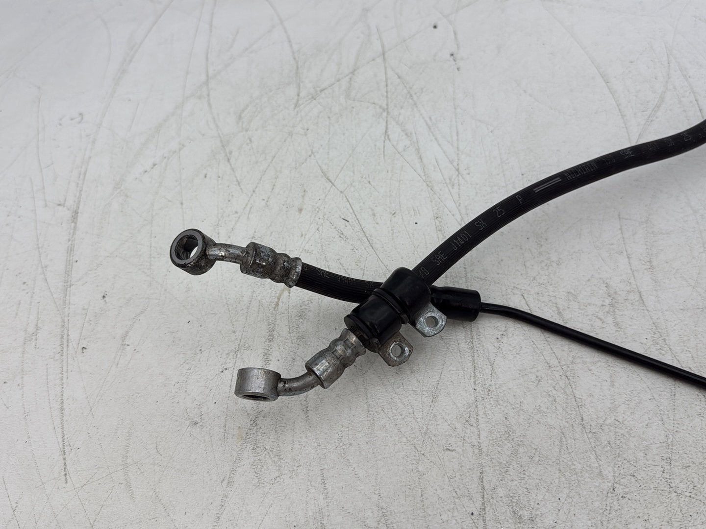 2013 Harley Forty-Eight Sportster 1200X OEM Rear Brake Hose Line Pipe