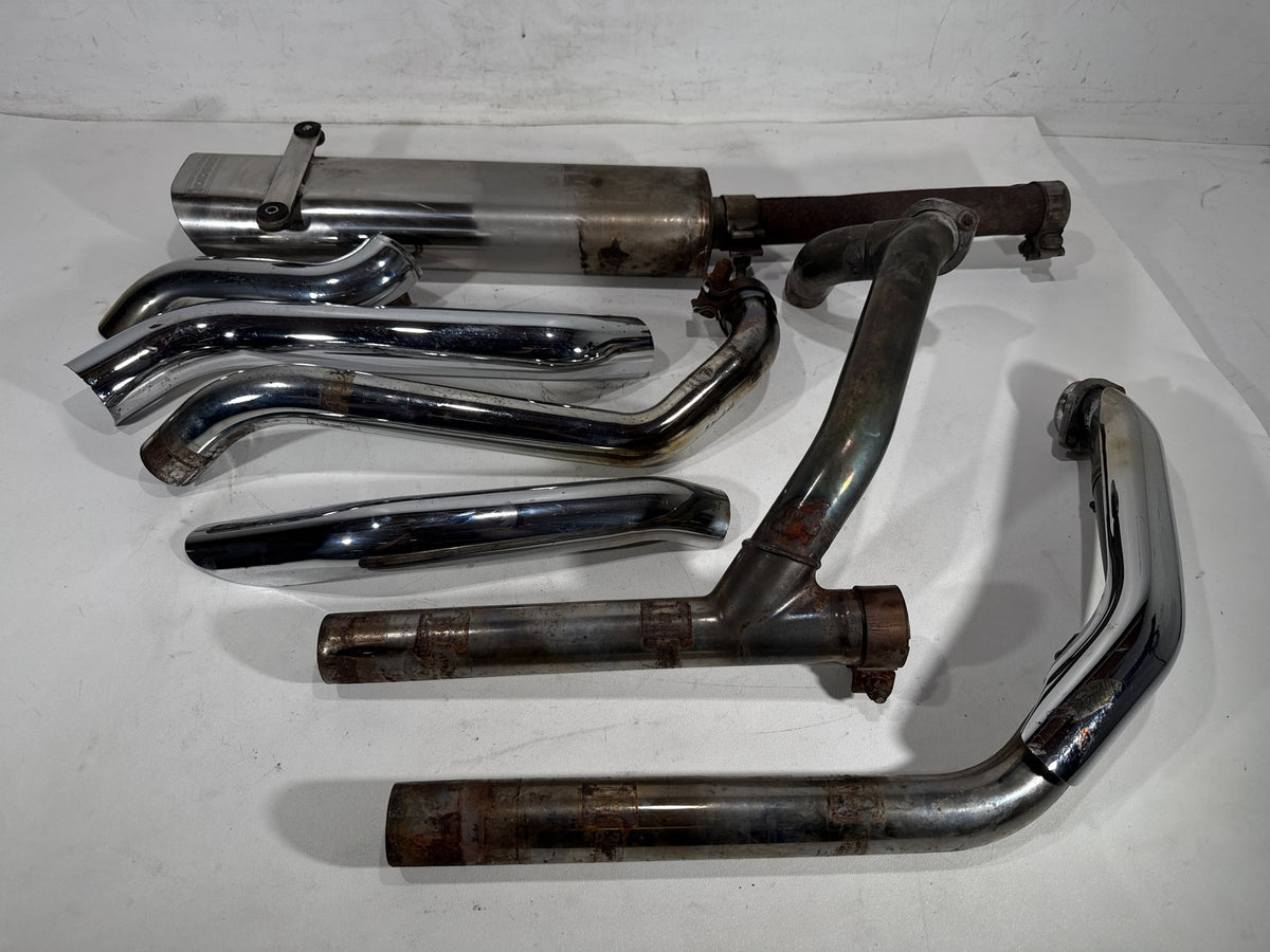 2003 Harley Electra Glide Touring Ultra OEM Exhaust Header Pipes Muffler