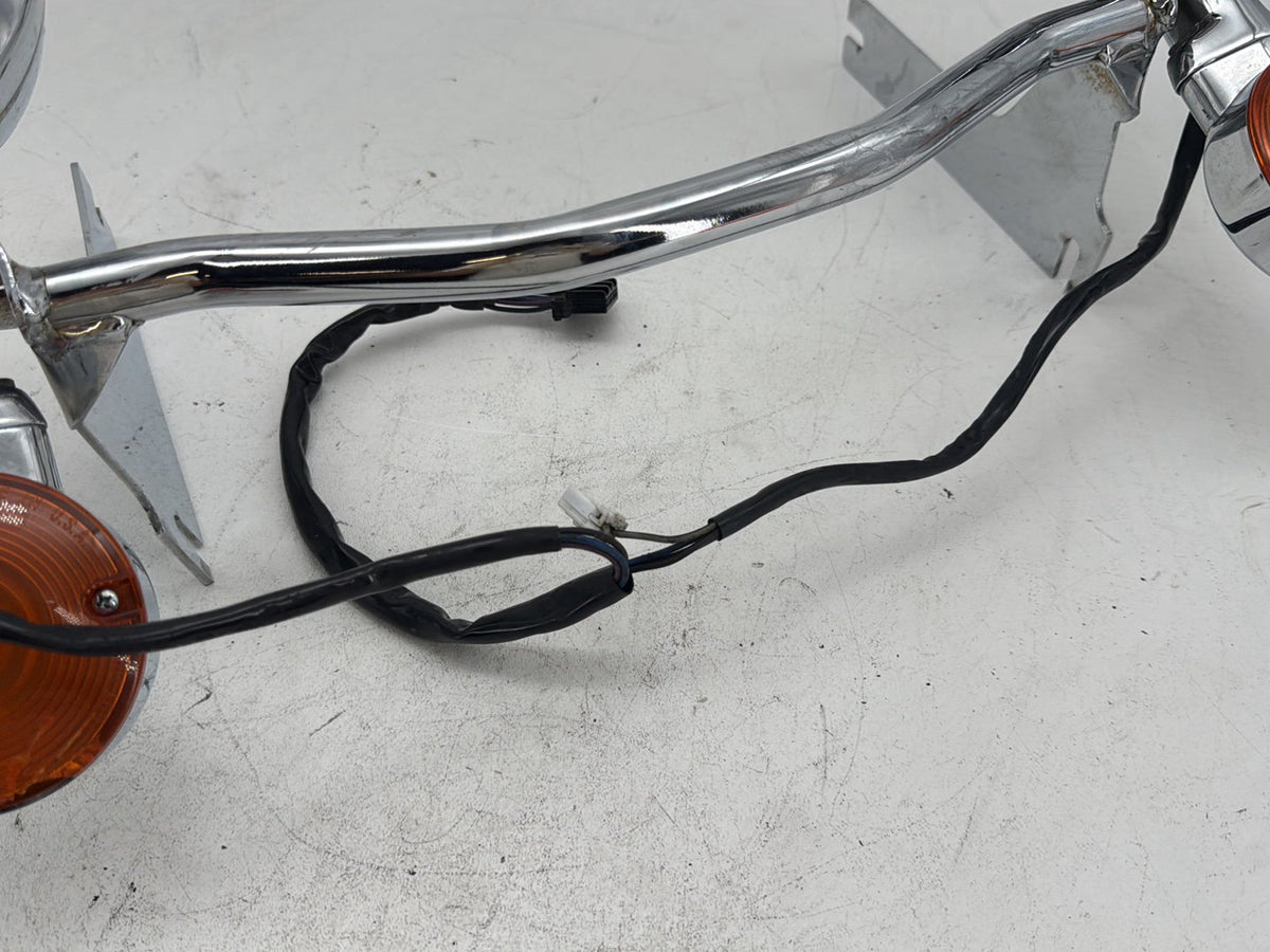 1997 Harley Road King FLHPI OEM Front Turn Signal Indicators Light Bar