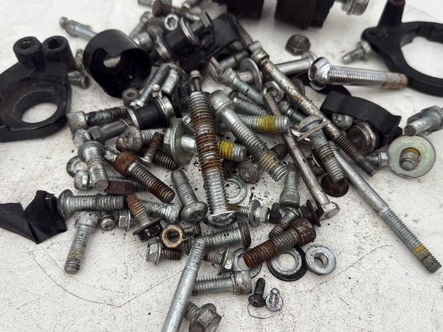 2013 Harley Forty-Eight Sportster 1200X OEM Hardware Bolts Nuts & Brackets