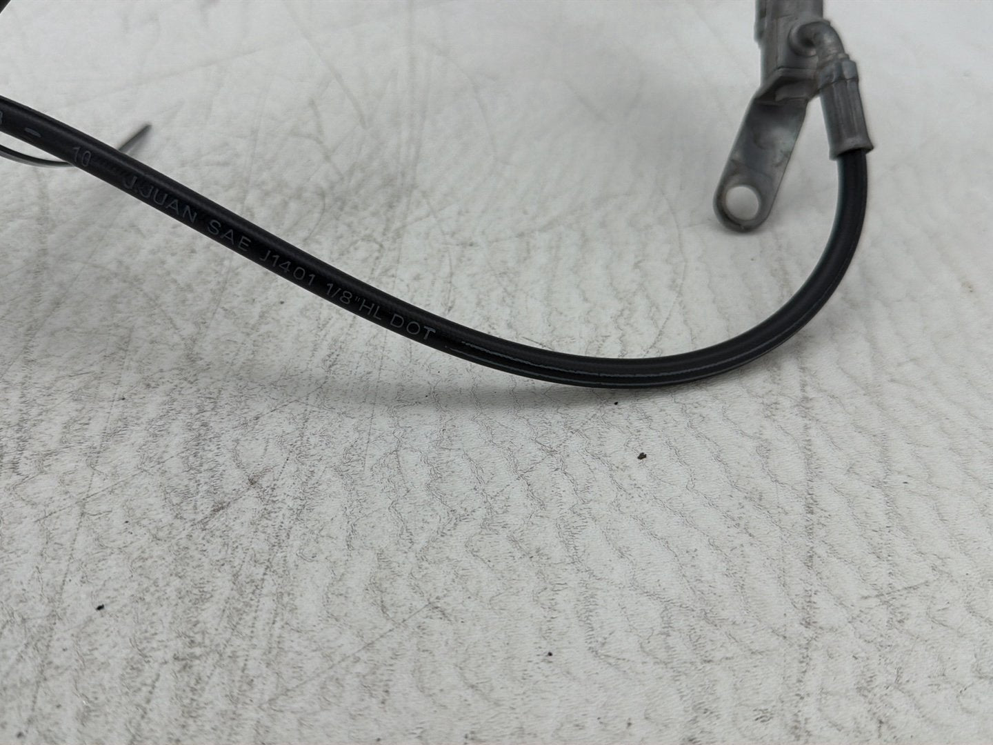 2011 Harley Heritage Softail Classic FLSTC OEM Rear Brake Hose Line Pipe ABS