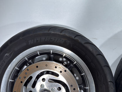 2007 Harley Touring FLHTC Electra Glide Classic OEM Front & Rear Wheel Rim Tire