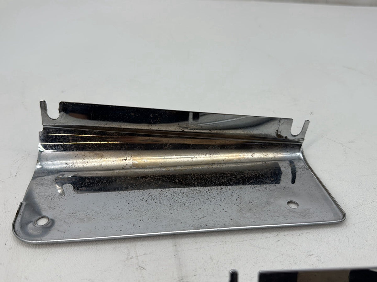1991 Harley Heritage Softail Classic FLSTC OEM Front Left Right Fork Tube Slider Guard Covers