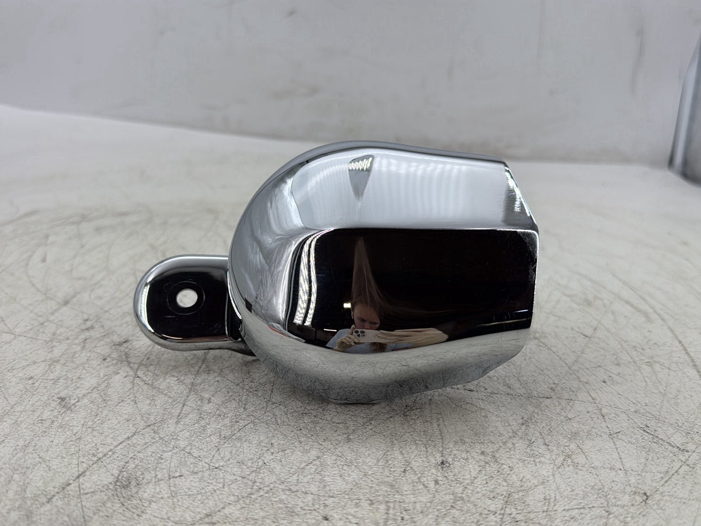 2006 Harley Road King Touring FLHRCI Classic OEM Horn Signal Klaxon Chrome Cover