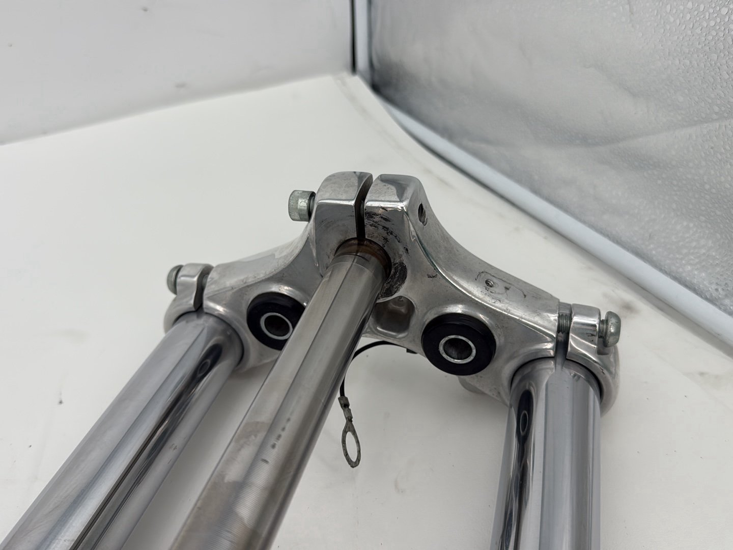 2003 Harley Sportster XL1200C 1200 Front Triple Tree Set LH RH Fork Legs Sliders