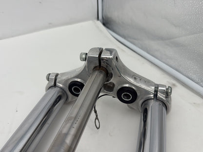 2003 Harley Sportster XL1200C 1200 Front Triple Tree Set LH RH Fork Legs Sliders