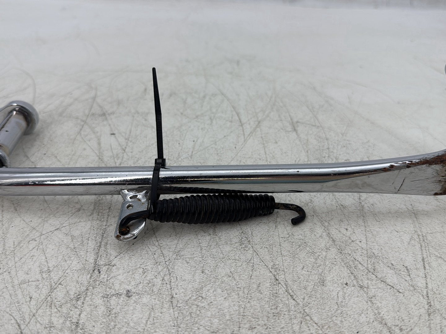2000 Harley Softail FLSTC Heritage Classic OEM Left Side Jiffy Kick Stand & Spring