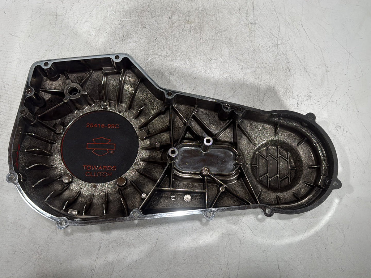 2005 Harley Softail Fat Boy FLSTF OEM Outer Primary Clutch Cover