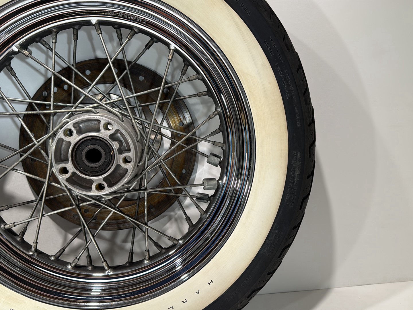 1999 - 2006 Harley-Davidson Touring Electra Glide Classic Front Rear Wheel Rim Tire Spoked 40975-05A
