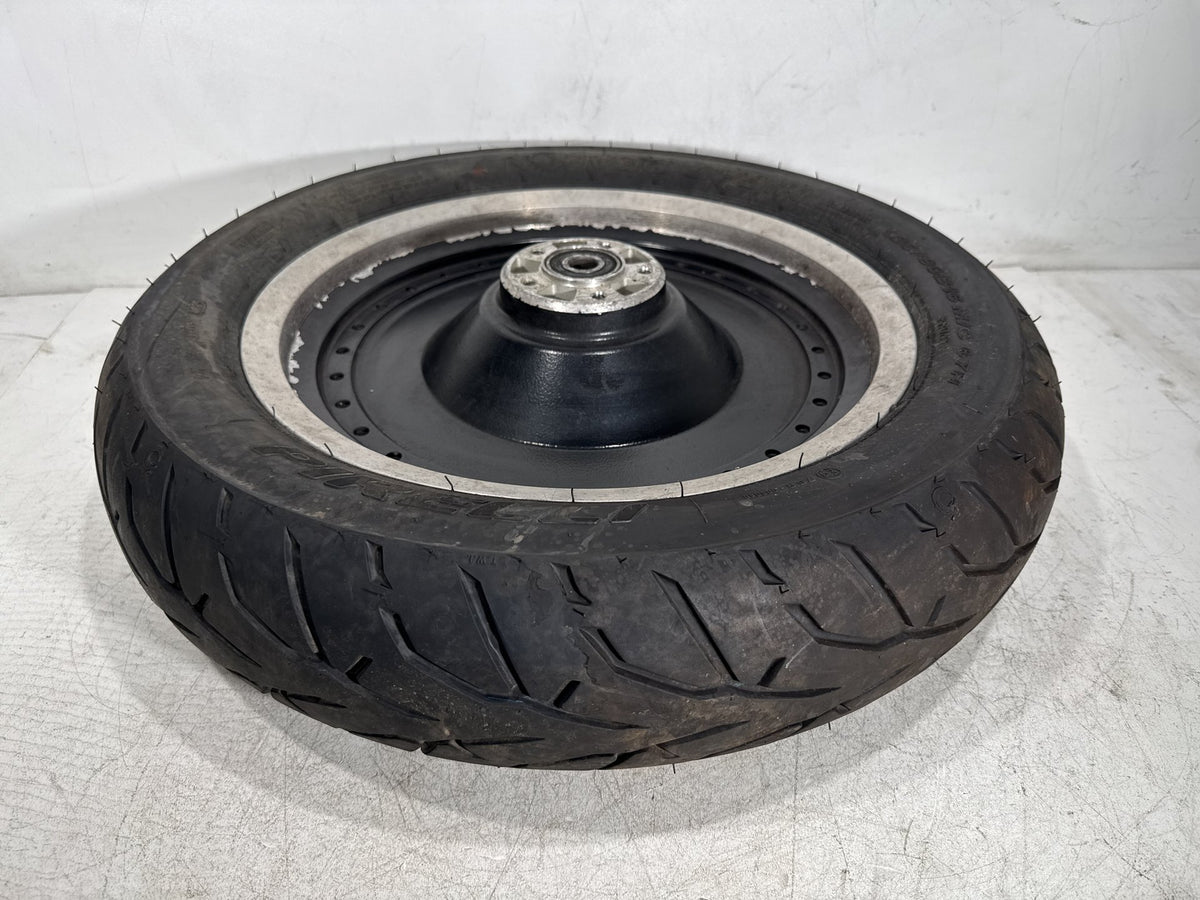2001 Harley Fat Boy Softail FLSTF OEM Front Wheel Rim Tire 130/90B16 16"