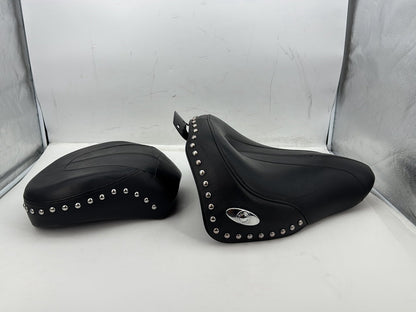 2007 Harley Softail Heritage Classic FLSTC OEM Passenger Rider Driver Seat Saddle