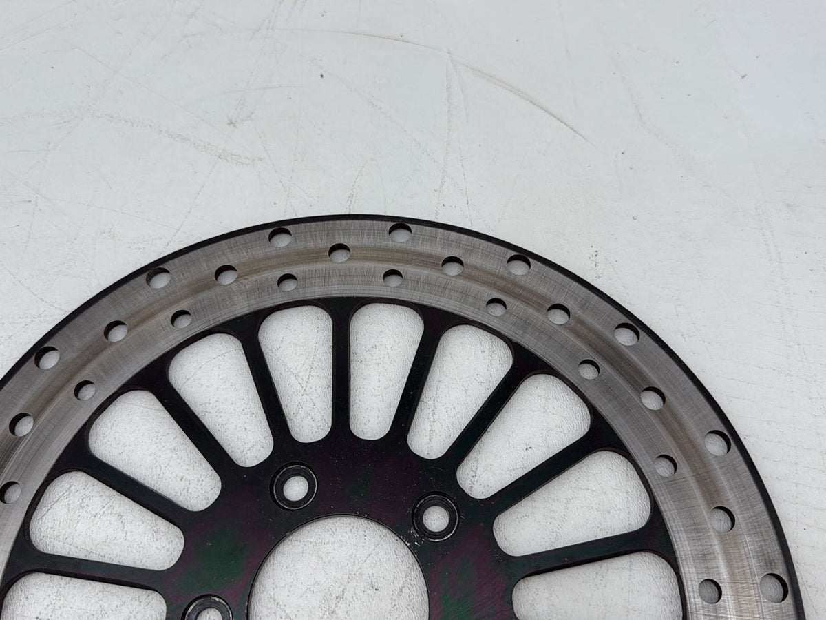 2007 Harley Road King Touring FLHR OEM Front Brake Rotors Disc Pair