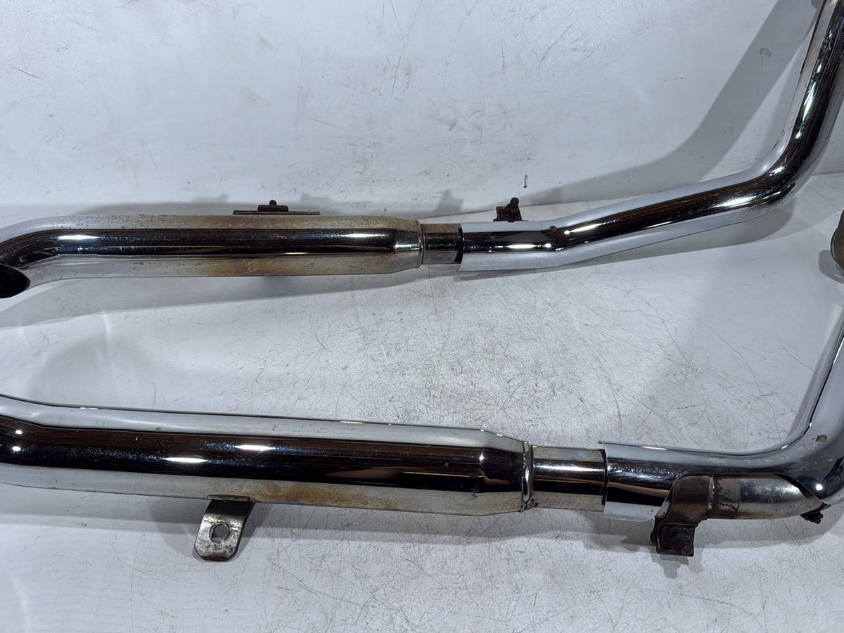 2004 Harley Heritage Softail Classic FLSTCI OEM Exhaust Header Pipes Muffler