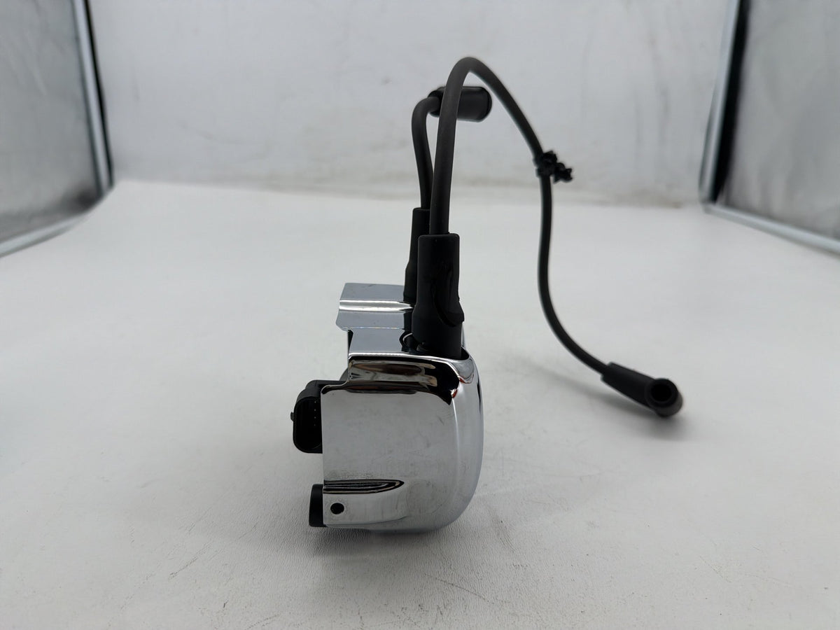 2011 Harley Softail Deluxe FLSTN OEM Ignition Coil Spark Plugs Cable w/ Cover