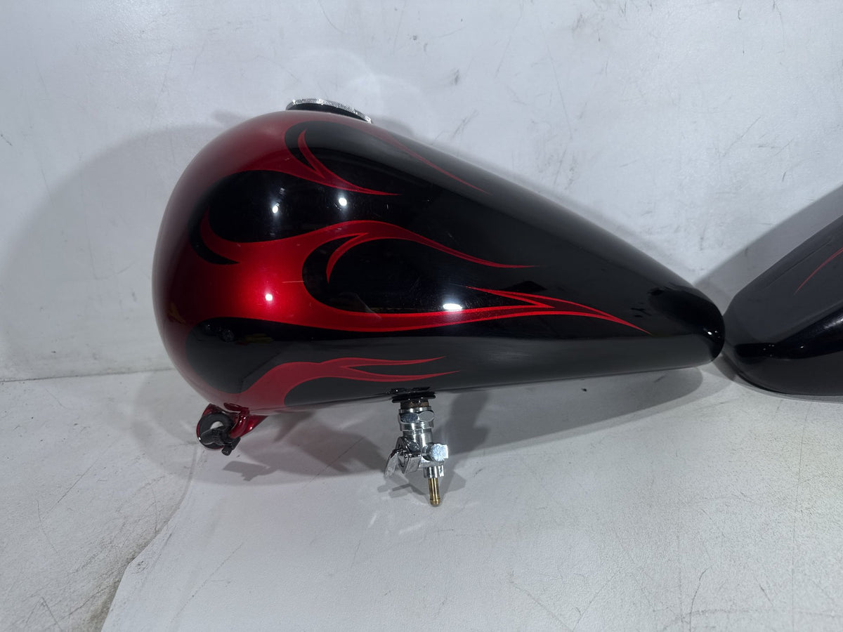 1994 Harley Softail Custom FXSTC OEM Left Right Fuel Gas Tank Gasoline Reservoir