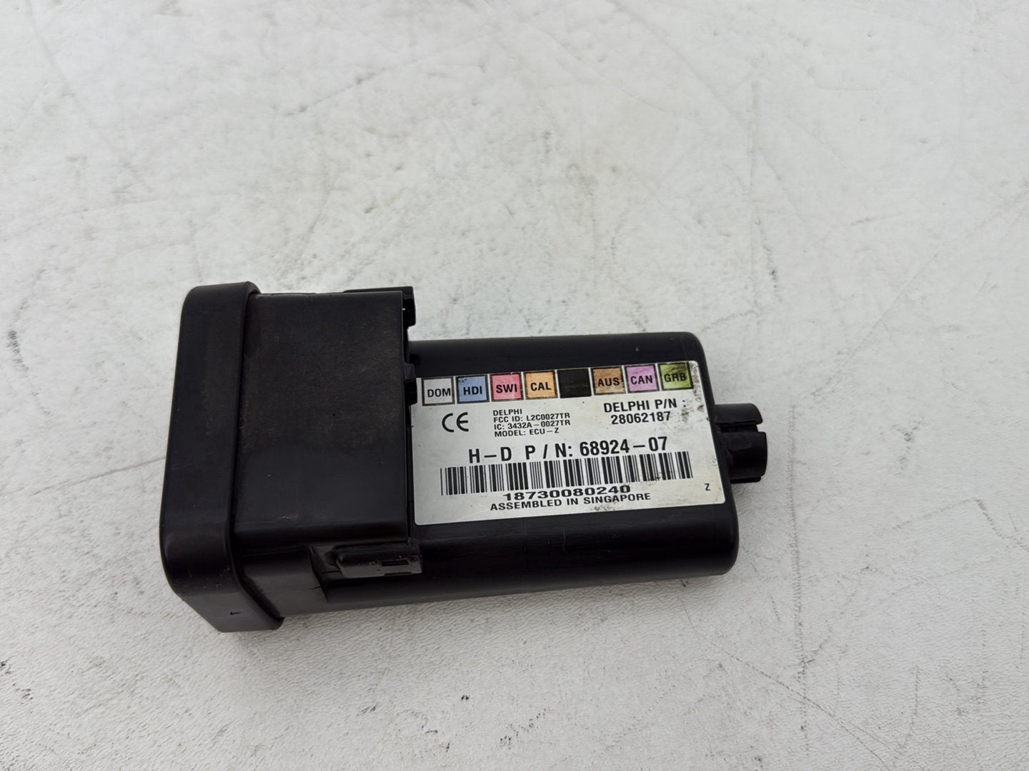 2008 - 2016 Harley-Davidson Touring Electra Glide Ultra Turn Signal Security Module TSSM 68924-07