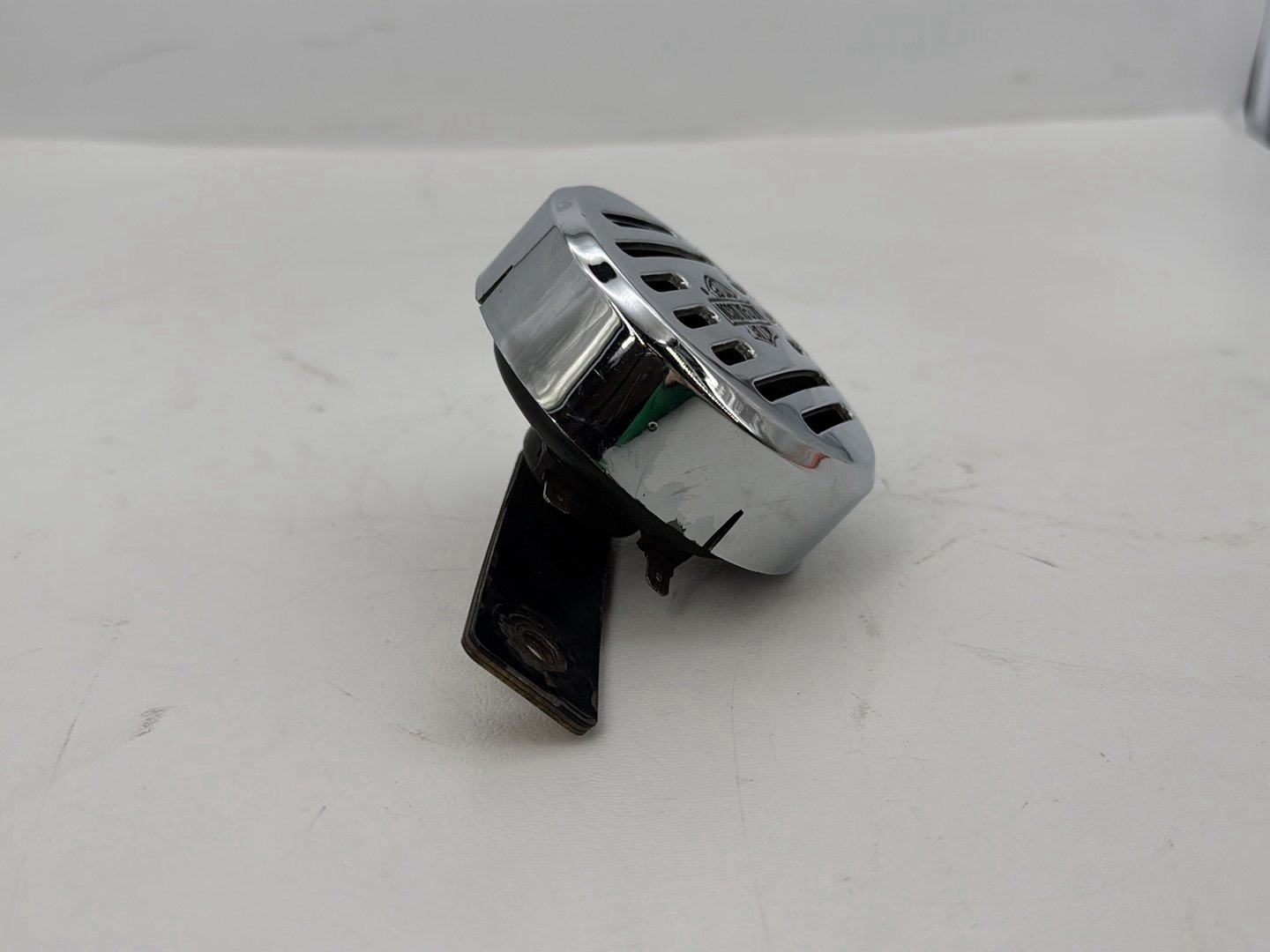 1993 Harley Sportster XLH883H Hugger 883 OEM Horn Signal Klaxon Chrome Cover