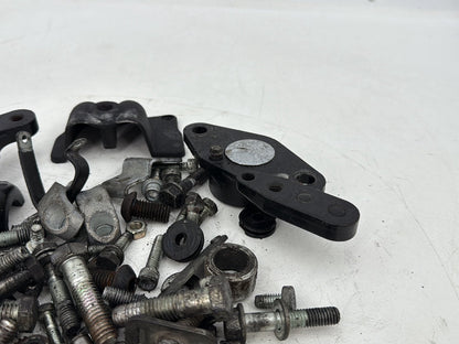1999 - 2006 Harley-Davidson Touring Road King Police Hardware Bolts Nuts & Brackets w/ Left Right Swingarm Rear Fork Brackets