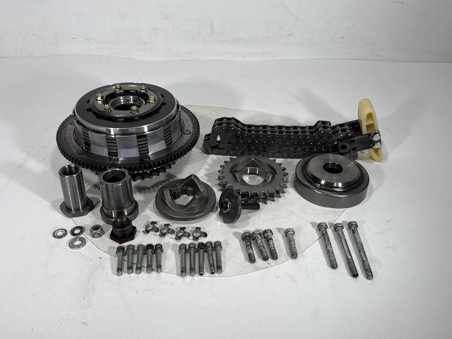 1998 Harley Road King Touring FLHRCI Classic OEM Clutch Basket Chain Tensioner Kit