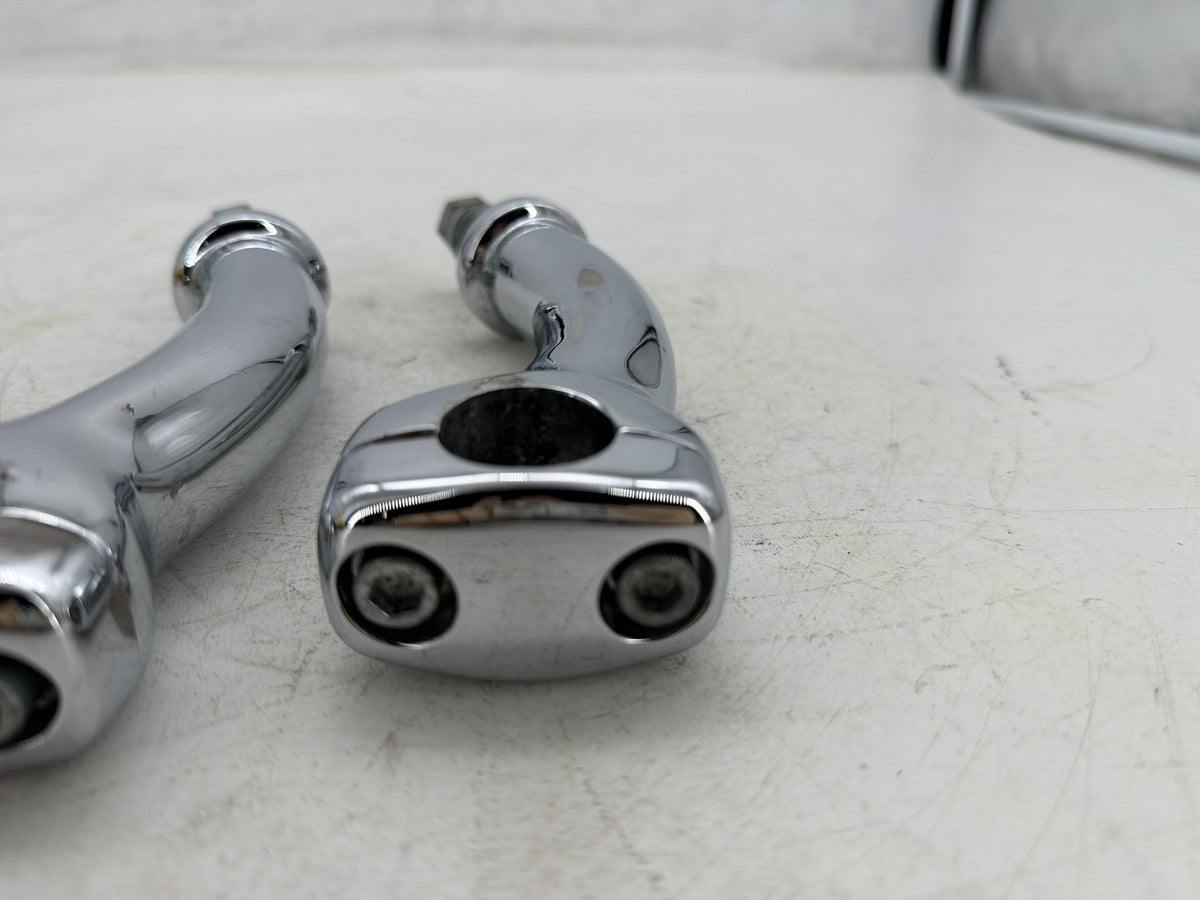 2001 Harley Softail Deuce FXSTD OEM Front Handlebar Risers Riser