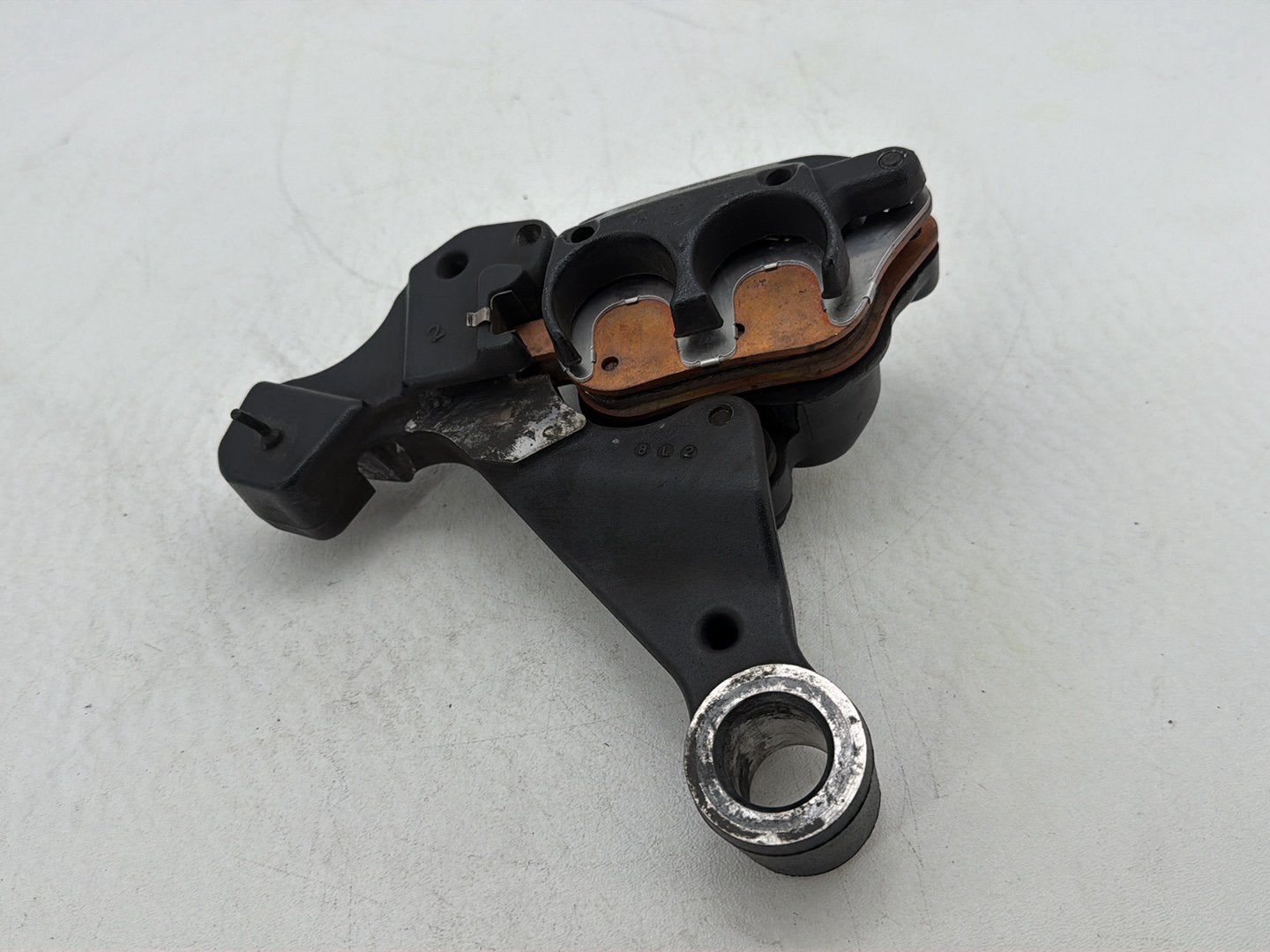 2009 Harley Dyna Street Bob FXDB OEM Rear Back Brake Caliper w/ Bracket