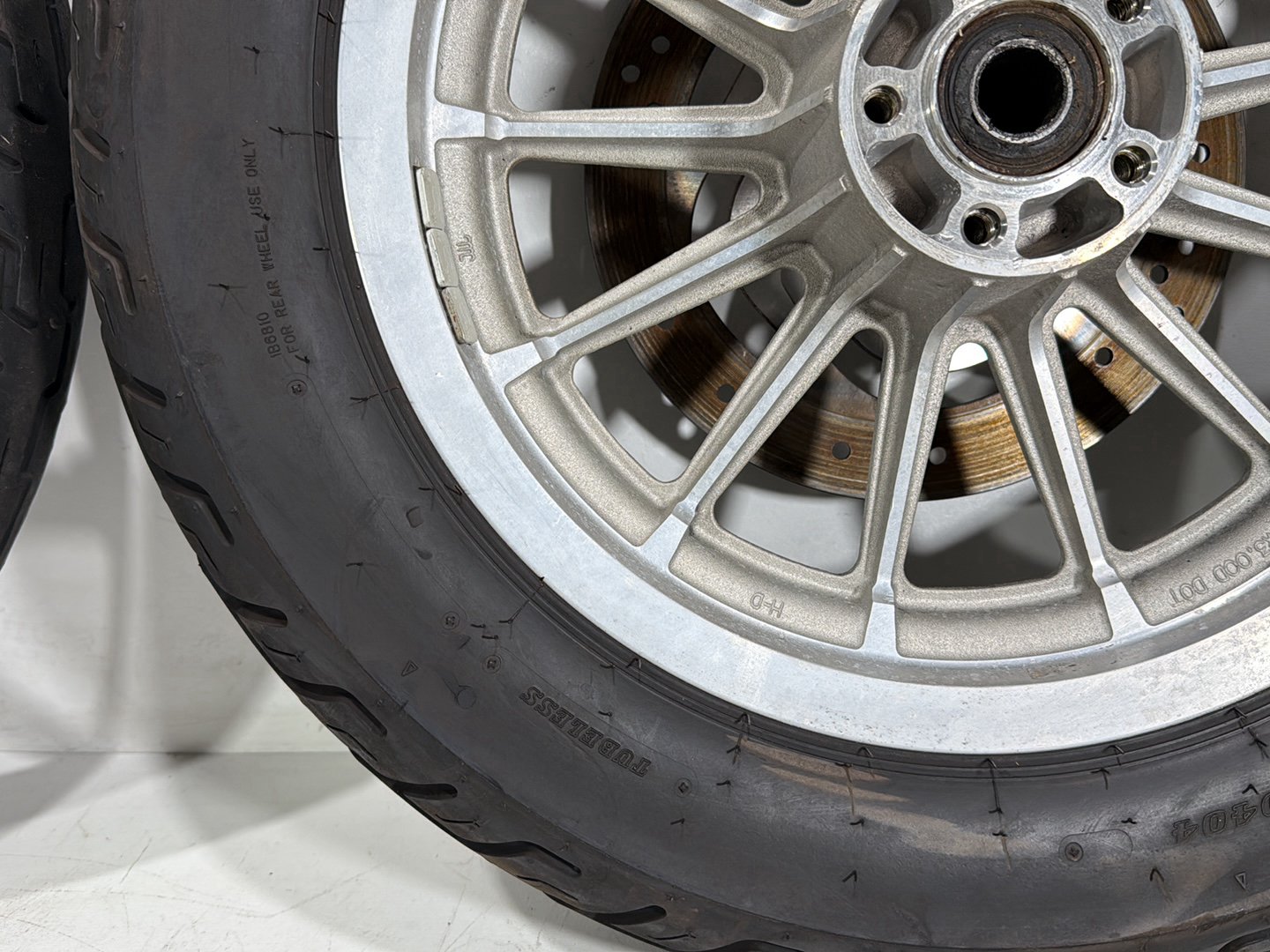 2006 Harley Sportster XL883L 883 Low OEM Front & Rear Wheel Rim Tire