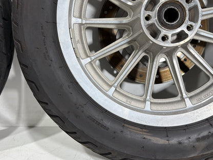 2006 Harley Sportster XL883L 883 Low OEM Front & Rear Wheel Rim Tire