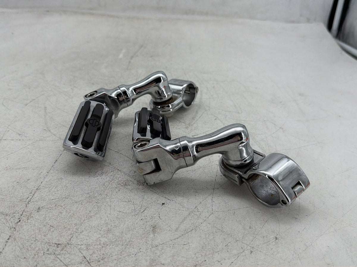 2005 Harley Road King Touring Police OEM Front Right Left Highway Foot Pegs