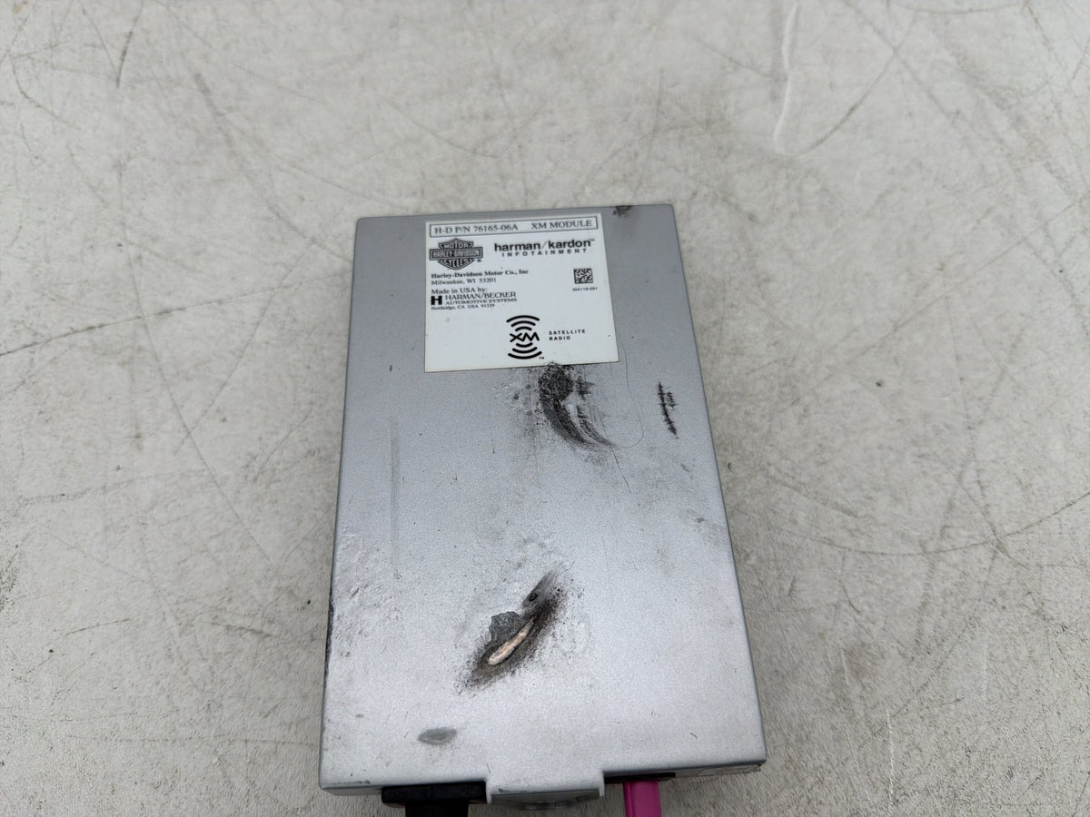 2008 Harley Electra Glide Touring OEM XM Harman Kardon Radio Module 76165-06A